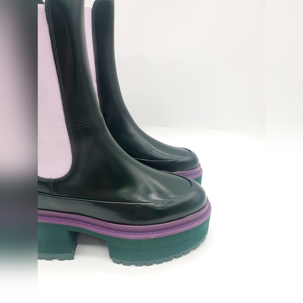 STINE GOYA Viola Eloise Platform Chelsea Boots MSRP $580 - Picture 4 of 16